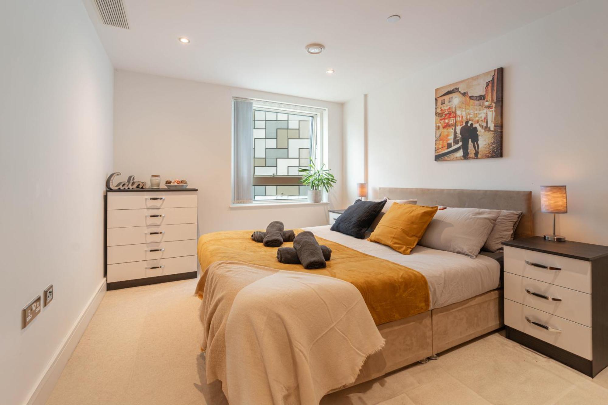 Stylish And Comfortable Canary Wharf Perfect For Long Апартаменты Лондон